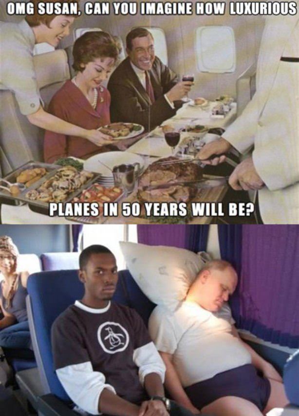 Planes Then And Now