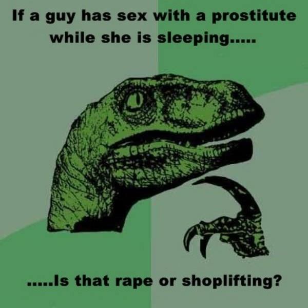 Rape Or Shoplifting