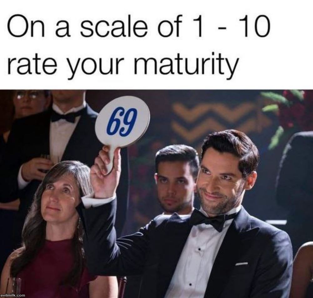 Rate Your Maturity