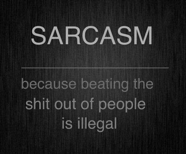 Sarcasm