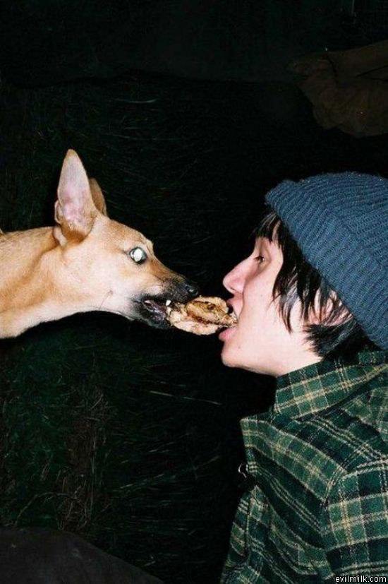 Sharing A Snack