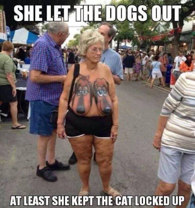 She Let The Dogs Out