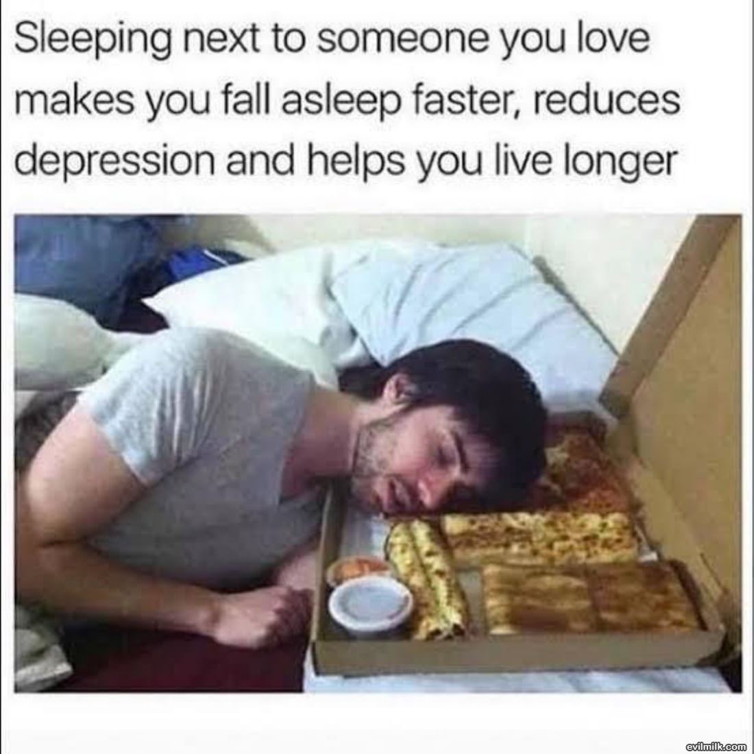 Sleeping Next To Someone You Love