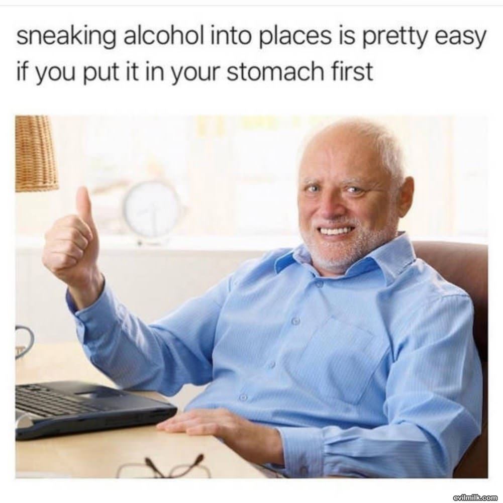 Sneaking Alcohol In