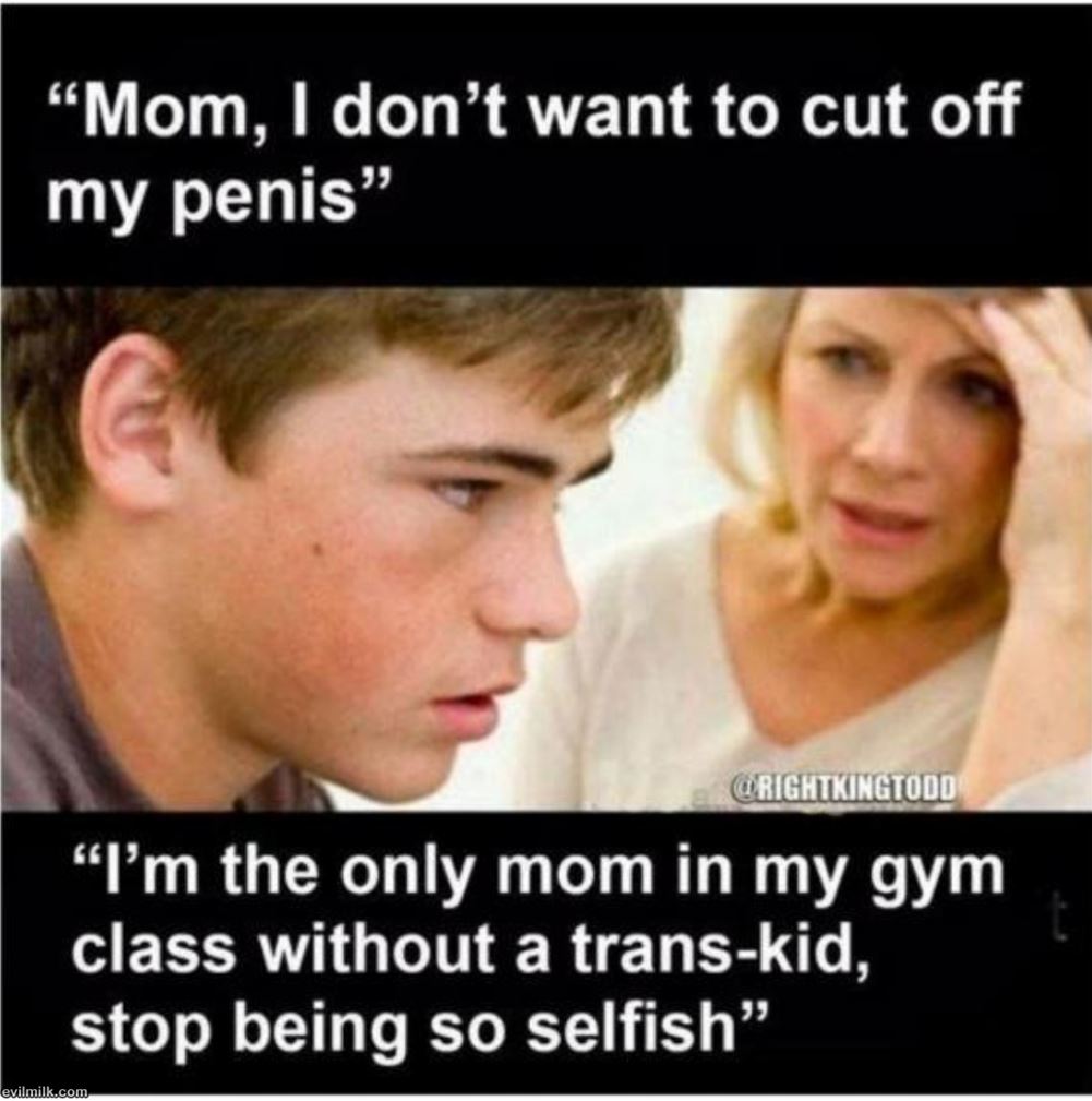 Stop Being Selfish