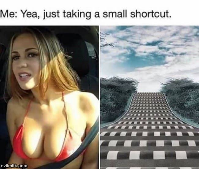 Taking A Shortcut