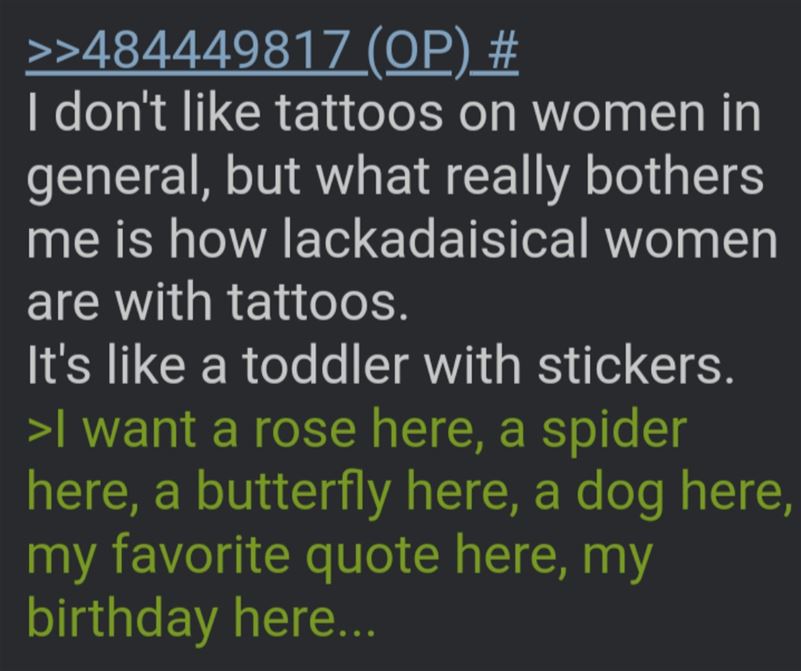 Tattoos