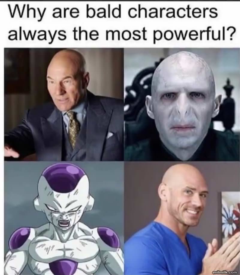 The Bald Characters