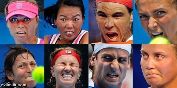 The Faces Of Tennis