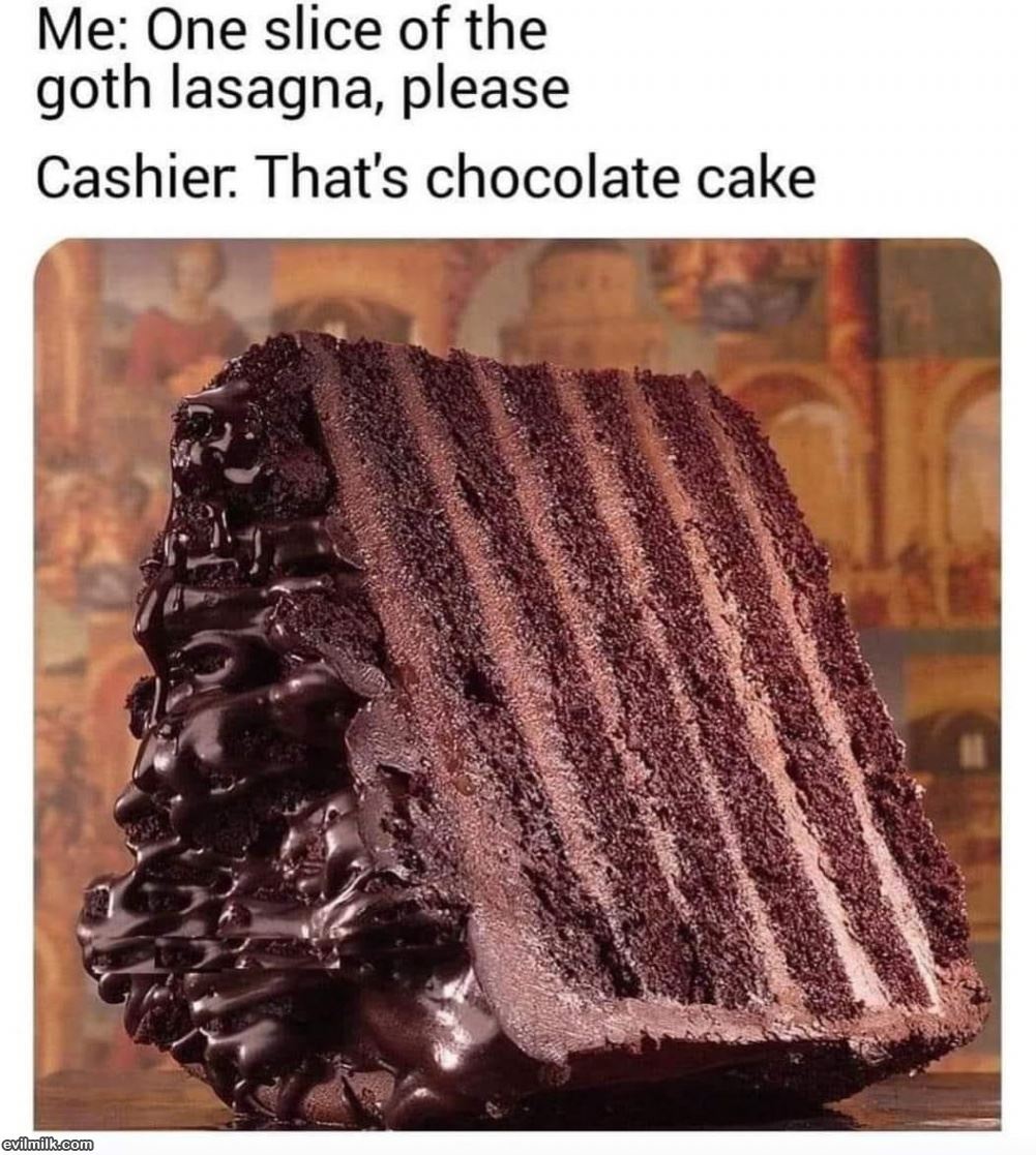 The Goth Lasagna