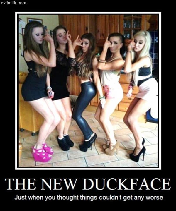 The New Duck Face