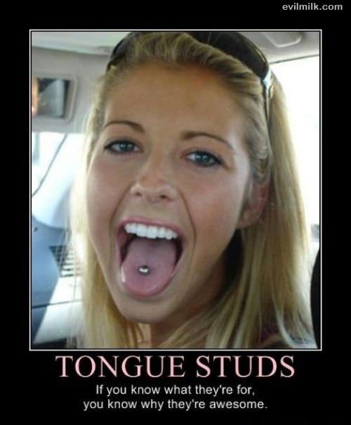 Tongue Studs