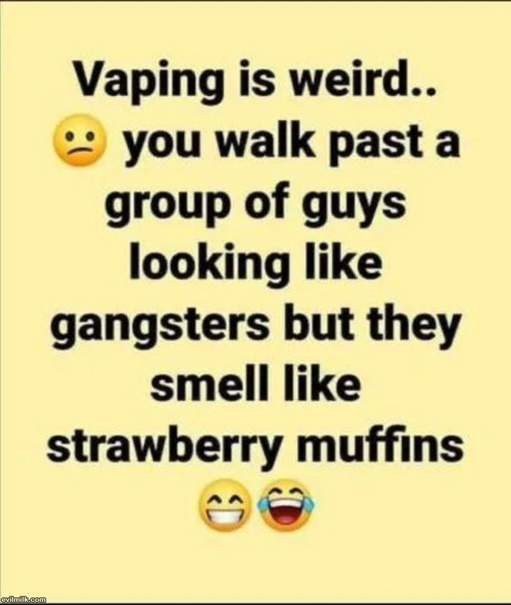 Vaping Is Weird