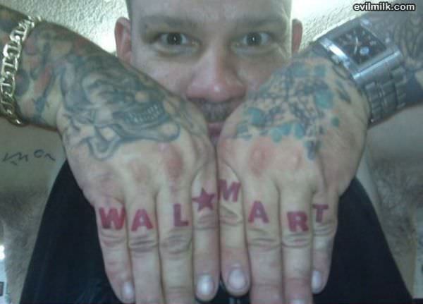 Walmart Tattoo