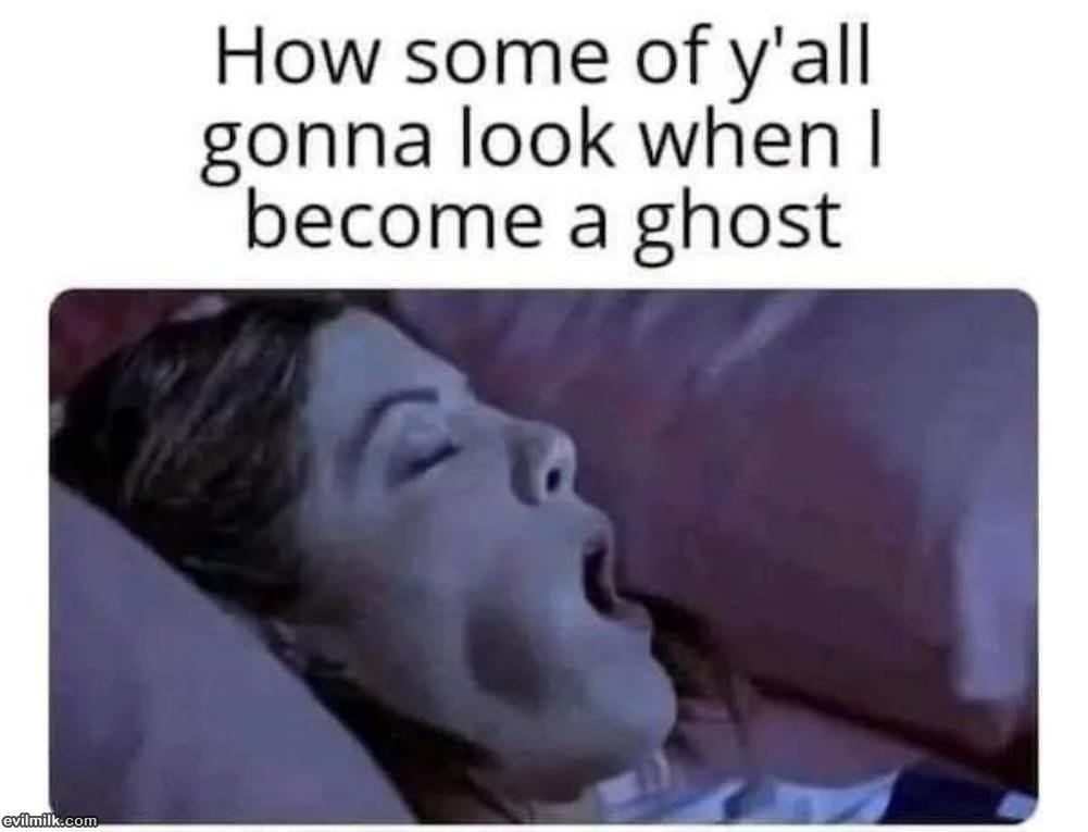 When I Become A Ghost