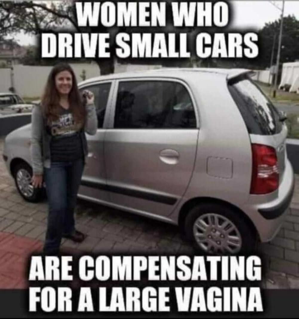 Women Who Drive Small Cars