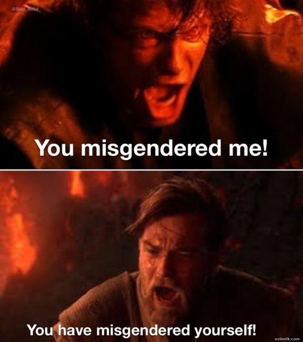 You Misgendered Me