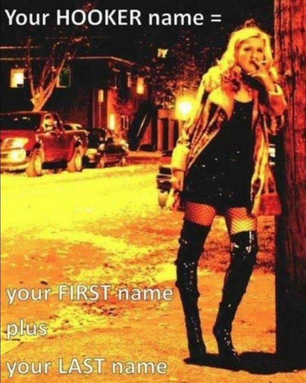 Your Hooker Name