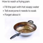 How To Wash A Frying Pan