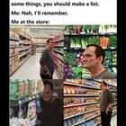 Me At The Store