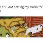 Setting My Alarm