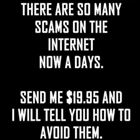 So Many Scams