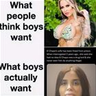 What Boys Want