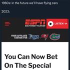 Will Be Flying Cars